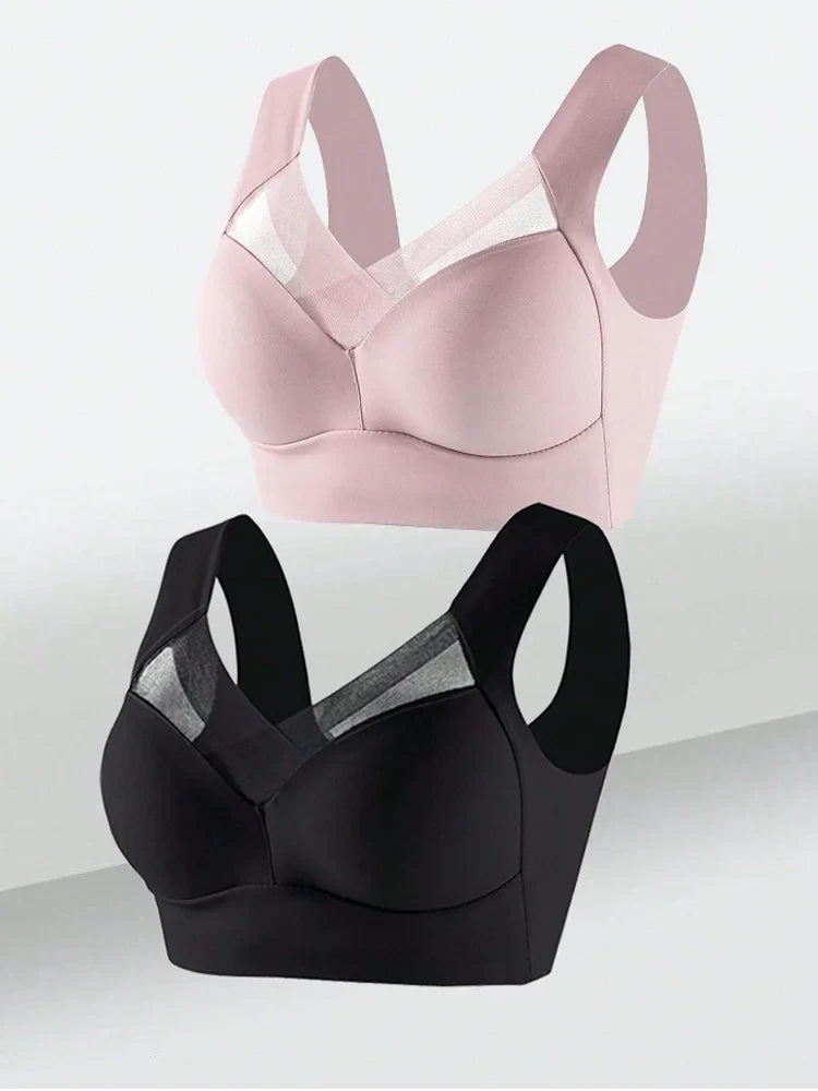 2 Brassières Push-Up Sans Armature – Sport & Confort