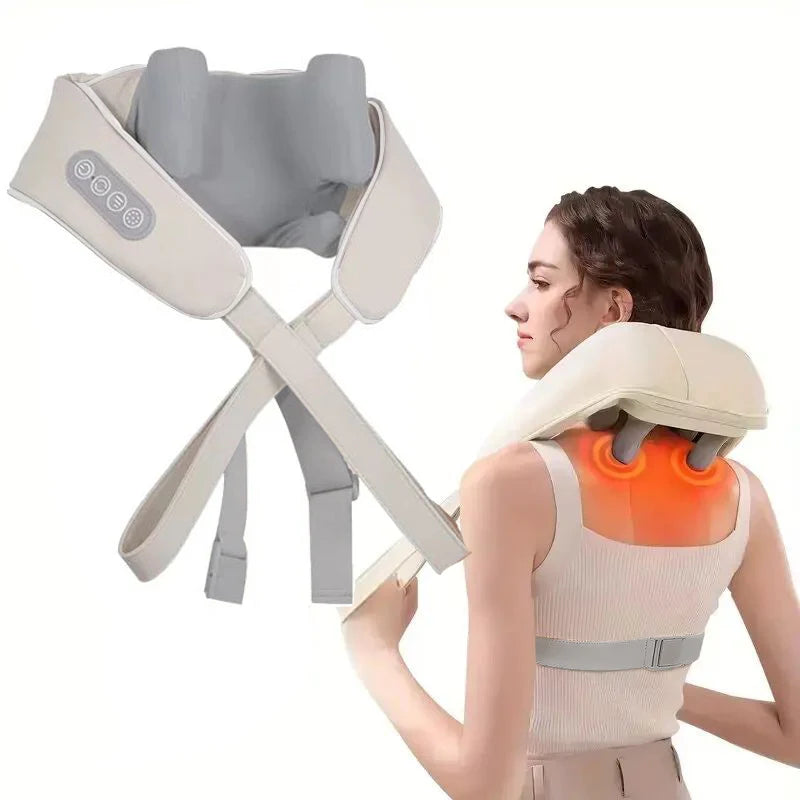 Masseur cervical chauffant