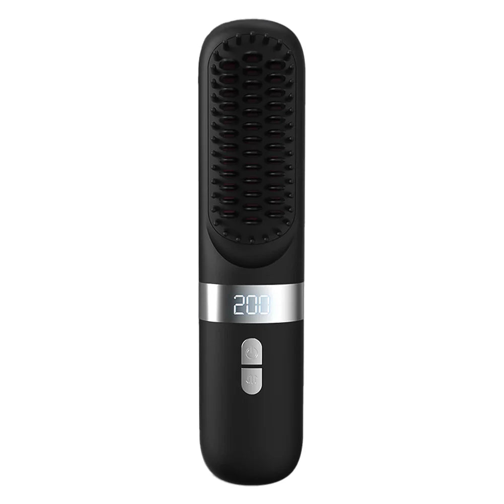 Brosse chauffante sans fil qui vous suit partout