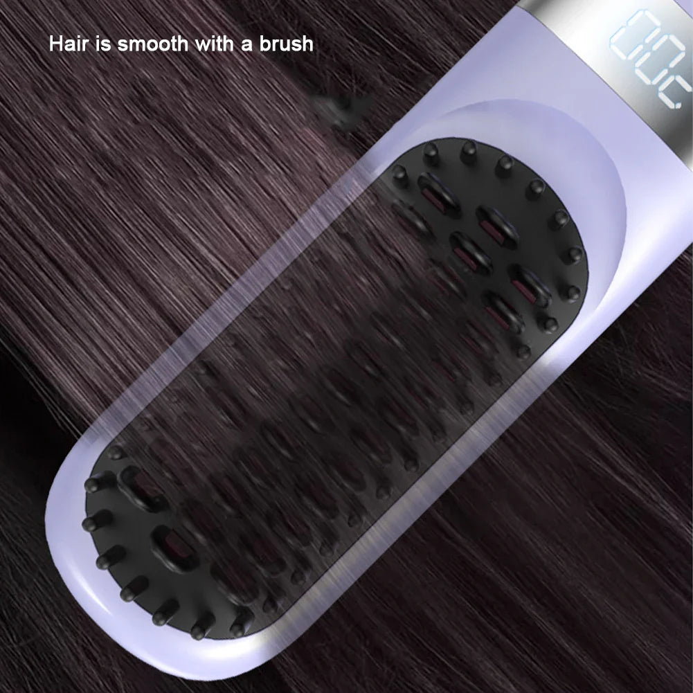 Brosse chauffante sans fil qui vous suit partout