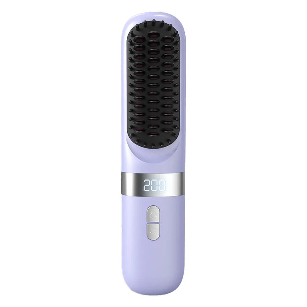 Brosse chauffante sans fil qui vous suit partout