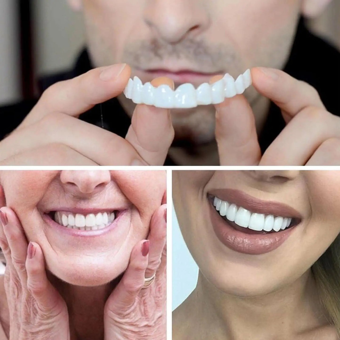 Facettes dentaires clipables pour femme