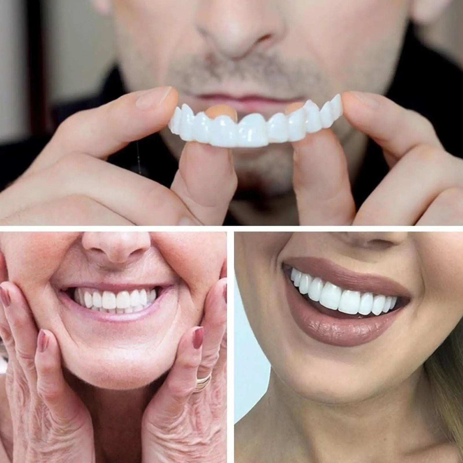 Facettes dentaires clipables pour femme