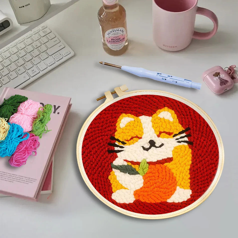 đ§¶ Kit de Broderie â Punch Needle Complet