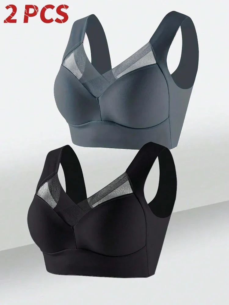 2 Brassières Push-Up Sans Armature – Sport & Confort
