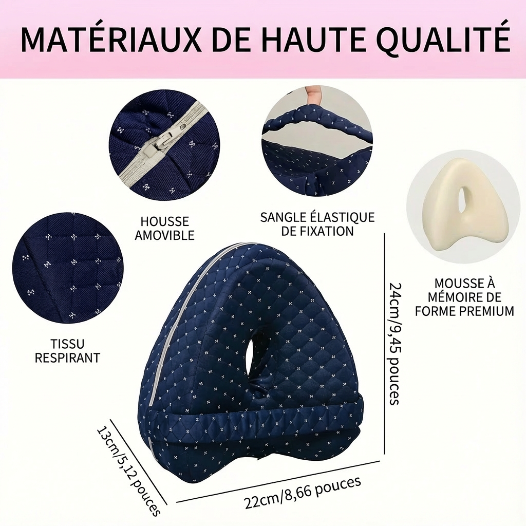 Le Coussin Genoux Qui Soulage Enfin le Dos & la Sciatique