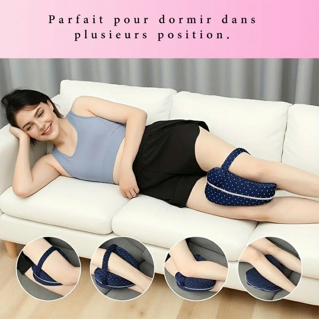 Le Coussin Genoux Qui Soulage Enfin le Dos & la Sciatique