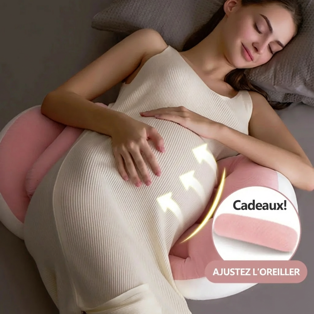 Le coussin de grossesse qui change vos nuits 🌙
