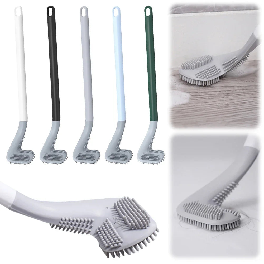 Brosse WC en Silicone Forme de Balle de Golf