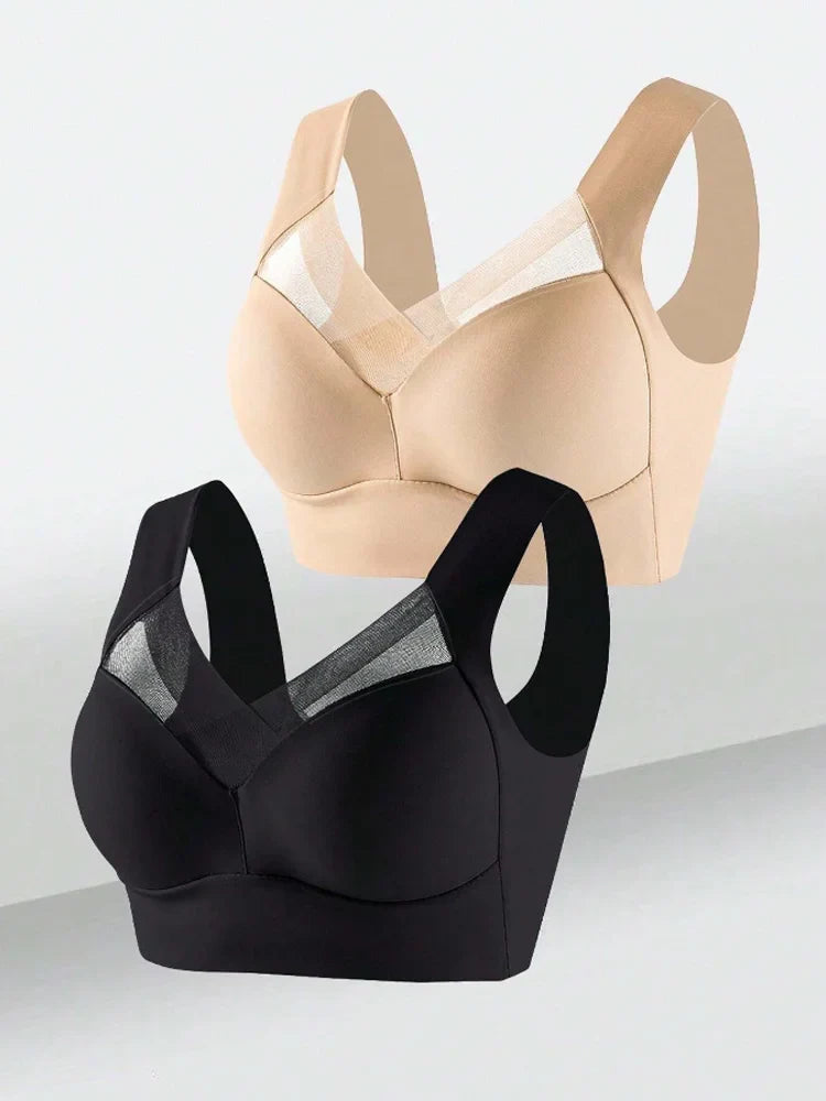 2 Brassières Push-Up Sans Armature – Sport & Confort