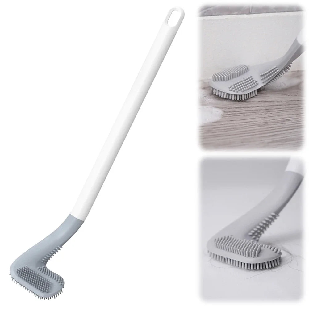 Brosse WC en Silicone Forme de Balle de Golf