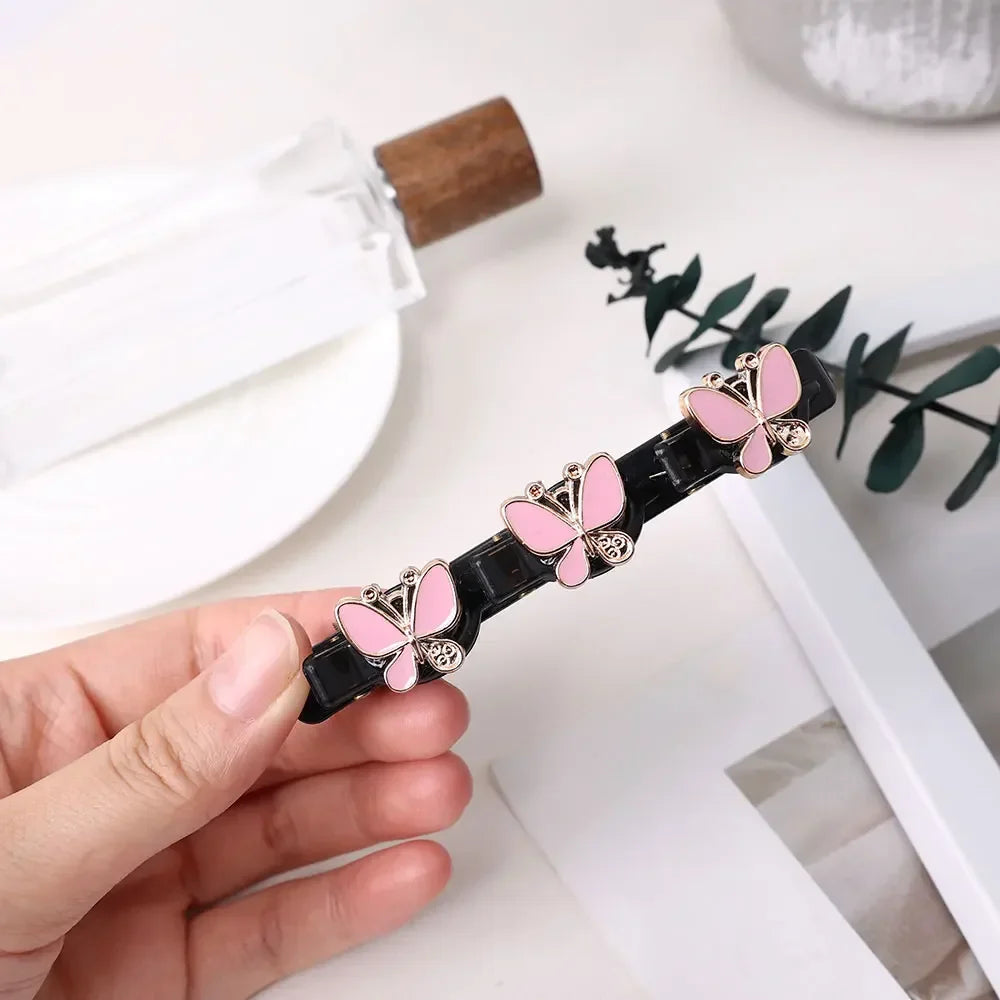 Barrette fleur pour femme.