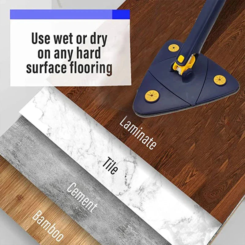 Balai Serpillère 360° avec Essorage Automatique.