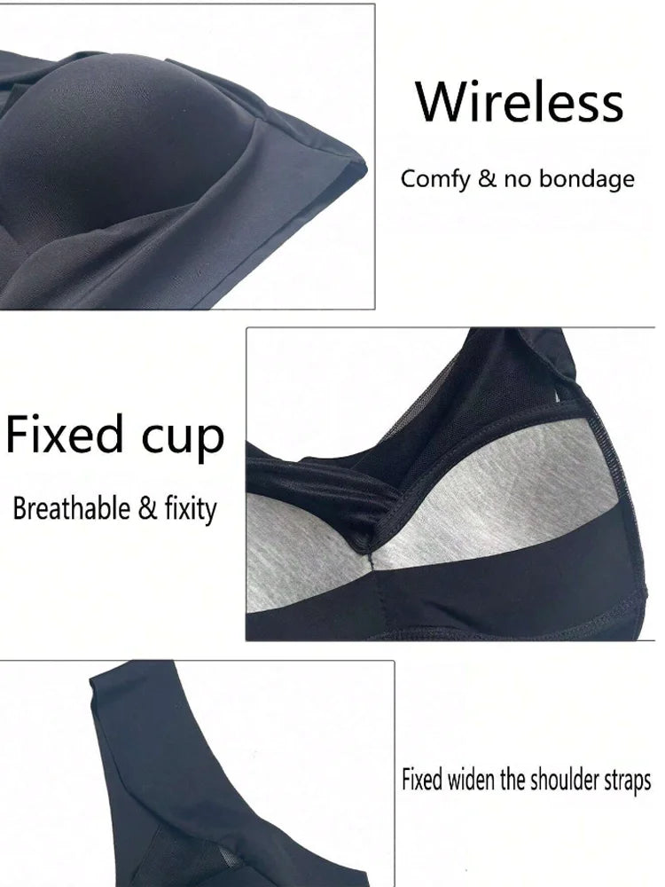 2 Brassières Push-Up Sans Armature – Sport & Confort