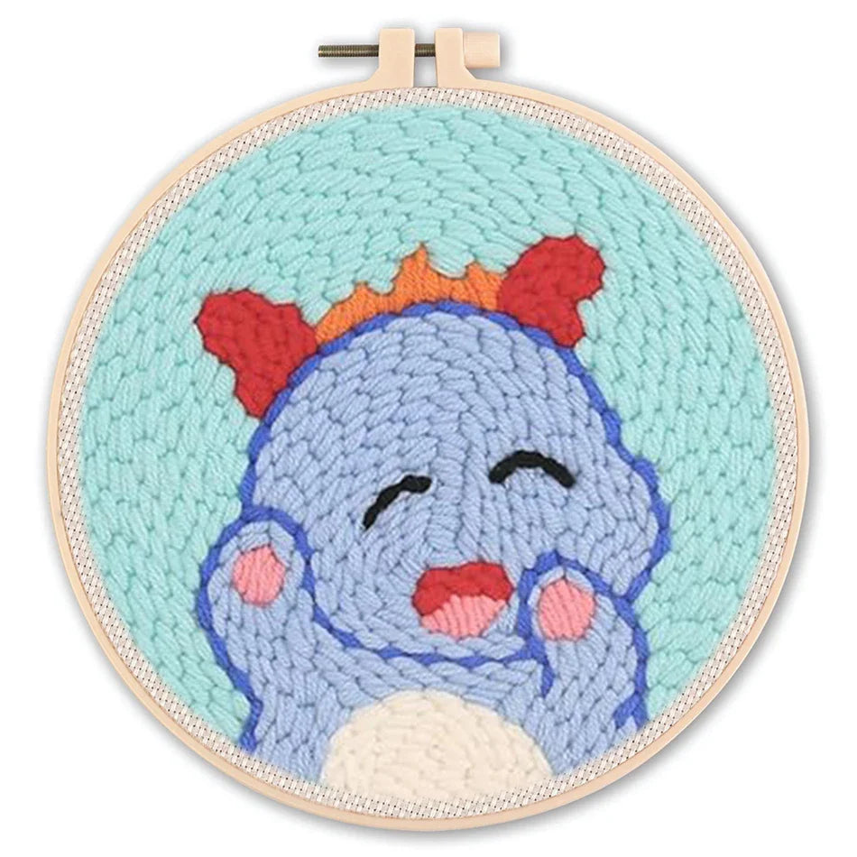 🧶 Kit de Broderie – Punch Needle Complet