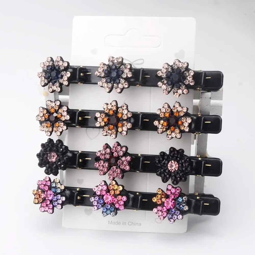 Barrette fleur pour femme.