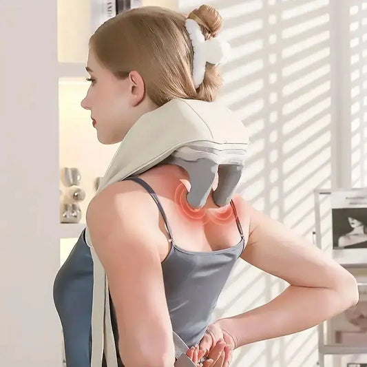 Masseur cervical chauffant