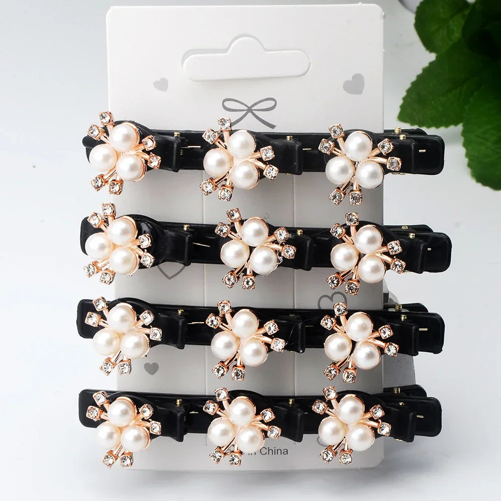 Barrette fleur pour femme.