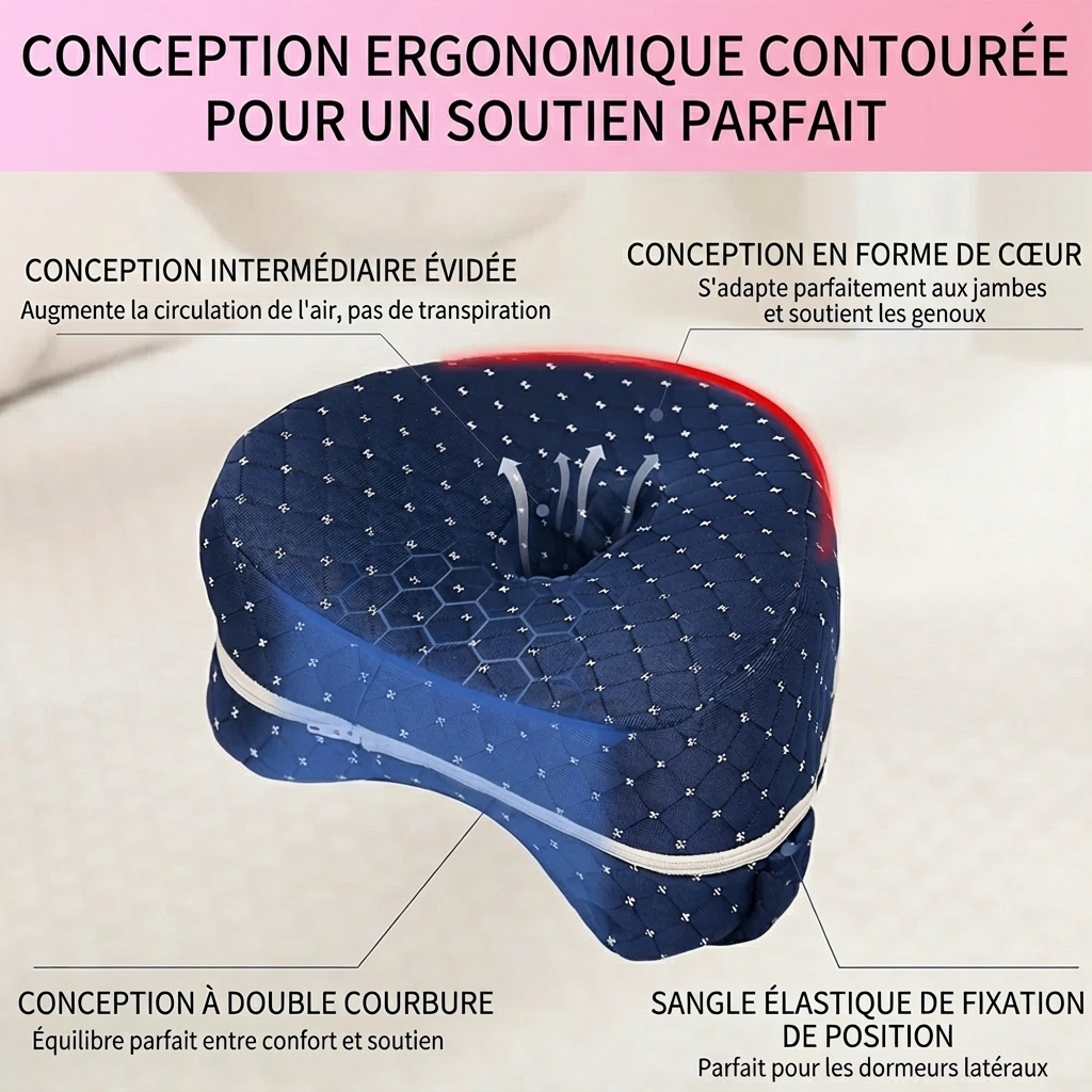 Le Coussin Genoux Qui Soulage Enfin le Dos & la Sciatique